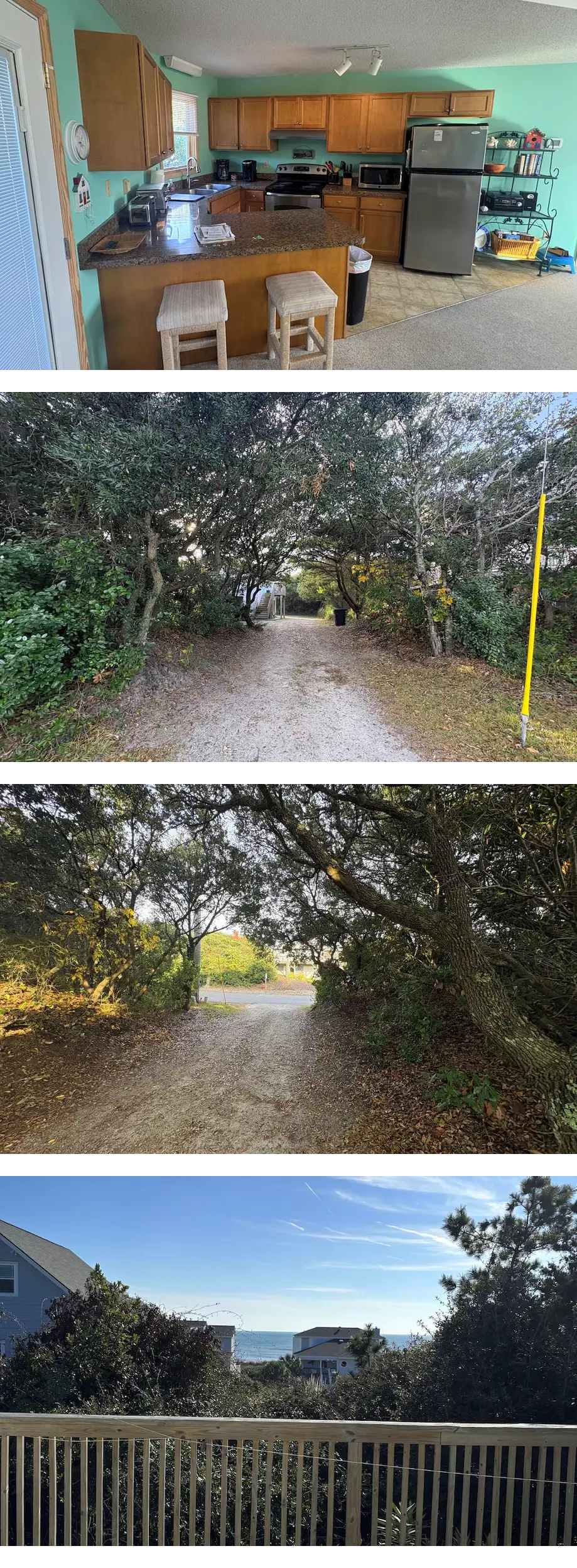 Ocean views, secluded and spacious home ...