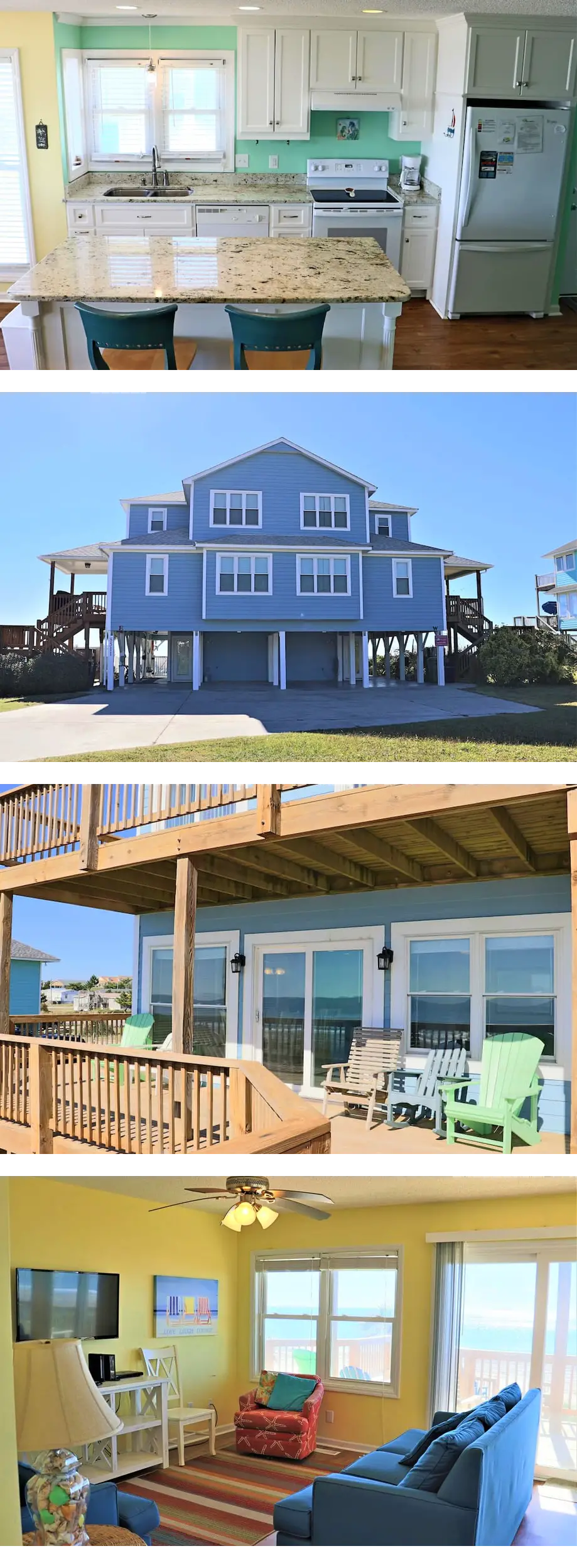 4BR Coastal Retreat with Decks & Grill