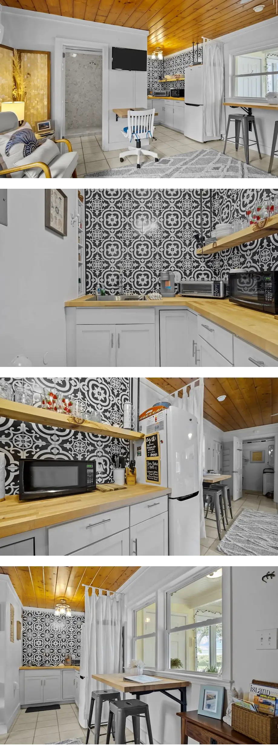 Cozy soundside studio with pool.